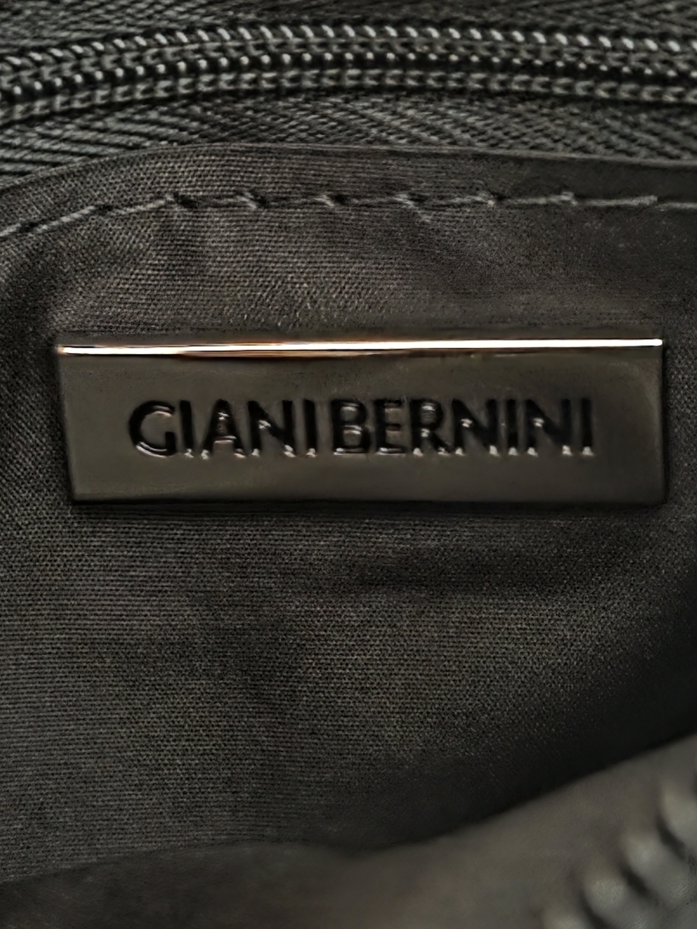 Giani Bernini Nappa Leather Flap Crossbody - Picture 7 of 9